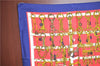 Authentic HERMES Carre 90 Scarf "MORS&FILETS" Silk Navy Blue J8771