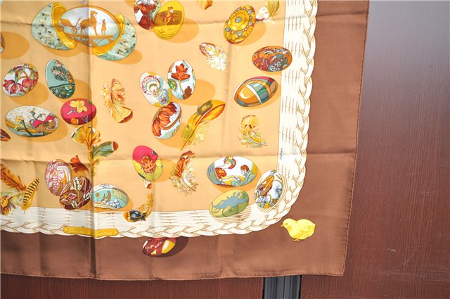 Authentic HERMES Carre 90 Scarf 