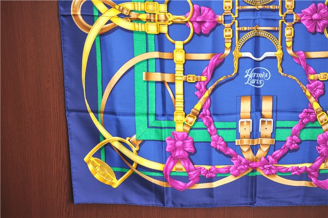 Authentic HERMES Carre 90 Scarf 