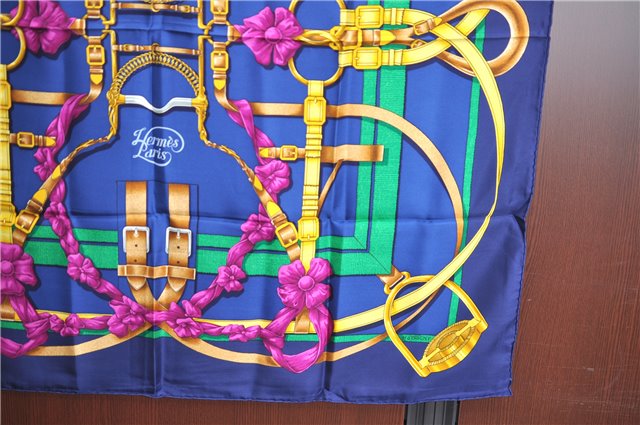 Authentic HERMES Carre 90 Scarf 