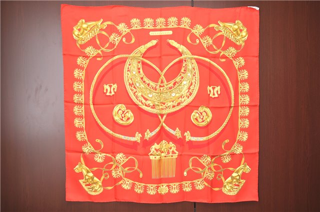 Authentic HERMES Carre 90 Scarf 