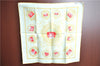 HERMES Petit Carre 40 Scarf Handkerchief "LES ARMES DE PARIS" Silk Yellow J8786