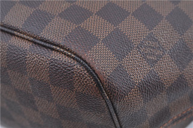 Authentic Louis Vuitton Damier Neverfull MM Shoulder Tote Bag N51105 LV J8804
