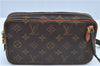 Auth Louis Vuitton Monogram Marly Bandouliere Shoulder Cross Bag M51828 LV J8806