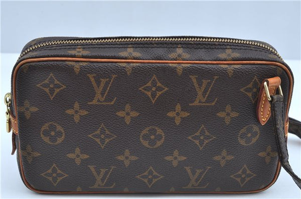 Auth Louis Vuitton Monogram Marly Bandouliere Shoulder Cross Bag M51828 LV J8806