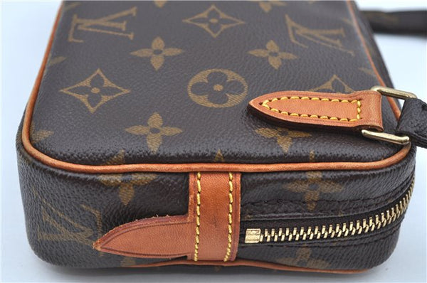 Auth Louis Vuitton Monogram Marly Bandouliere Shoulder Cross Bag M51828 LV J8806