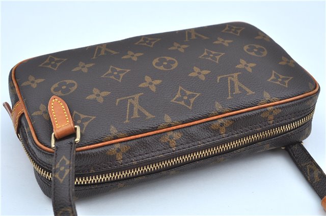 Auth Louis Vuitton Monogram Marly Bandouliere Shoulder Cross Bag M51828 LV J8806