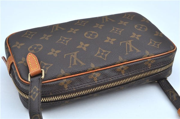 Auth Louis Vuitton Monogram Marly Bandouliere Shoulder Cross Bag M51828 LV J8806