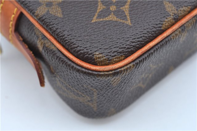 Auth Louis Vuitton Monogram Marly Bandouliere Shoulder Cross Bag M51828 LV J8806