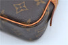 Auth Louis Vuitton Monogram Marly Bandouliere Shoulder Cross Bag M51828 LV J8806