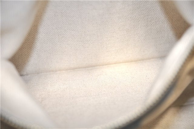 Authentic GUCCI Bamboo 2way Hand Shoulder Bag Purse Leather 323660 Blue J8808