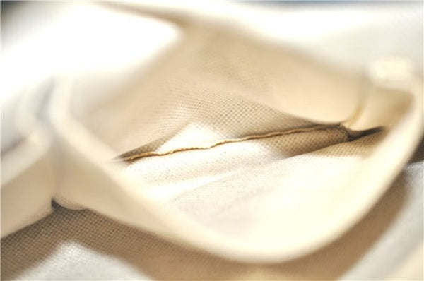 Authentic GUCCI Bamboo 2way Hand Shoulder Bag Purse Leather 323660 Blue J8808