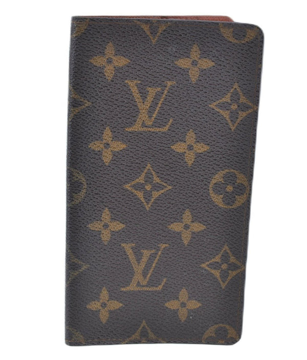 Authentic Louis Vuitton Monogram Pocket Diary Note Cover M56340 LV J8813
