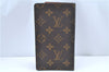 Authentic Louis Vuitton Monogram Pocket Diary Note Cover M56340 LV J8813