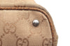 Authentic GUCCI Shoulder Tote Bag Purse GG Canvas Leather 113016 Beige J8833
