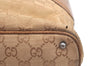 Authentic GUCCI Shoulder Tote Bag Purse GG Canvas Leather 113016 Beige J8833