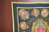 Authentic HERMES Carre 90 Scarf "LES ARMES DE PARIS" Silk Yellow J8851