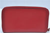 Authentic GUCCI Interlocking G Long Wallet Purse Leather 449347 Red J8860