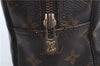 Auth Louis Vuitton Monogram Trousse Toilette 28 Clutch Hand Bag M47522 LV J8895