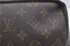 Auth Louis Vuitton Monogram Trousse Toilette 28 Clutch Hand Bag M47522 LV J8895