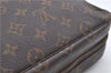 Auth Louis Vuitton Monogram Trousse Toilette 28 Clutch Hand Bag M47522 LV J8895
