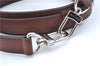 Authentic Louis Vuitton Leather Shoulder Strap Brown LV J8909