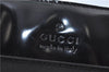 Authentic GUCCI Shoulder Tote Bag Nylon Enamel 0021039 Black J8912