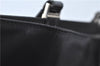 Authentic GUCCI Shoulder Tote Bag Nylon Enamel 0021039 Black J8912