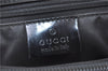 Authentic GUCCI Shoulder Tote Bag Nylon Enamel 0021039 Black J8912