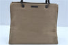 Authentic GUCCI Bamboo Hand Bag Canvas 0021010 Beige J8915