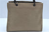 Authentic GUCCI Bamboo Hand Bag Canvas 0021010 Beige J8915
