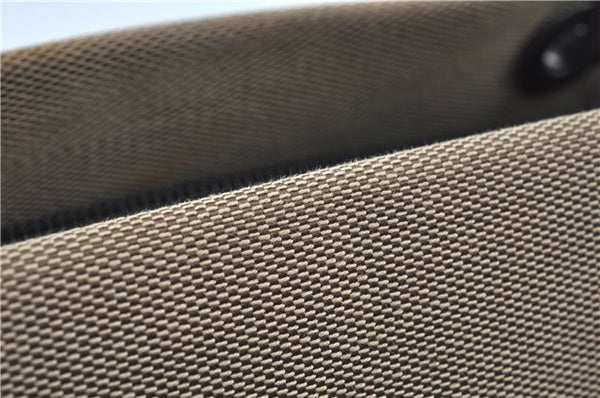 Authentic GUCCI Bamboo Hand Bag Canvas 0021010 Beige J8915