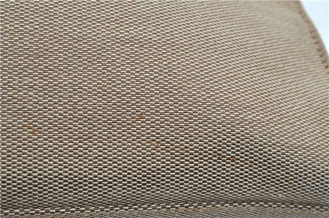 Authentic GUCCI Bamboo Hand Bag Canvas 0021010 Beige J8915