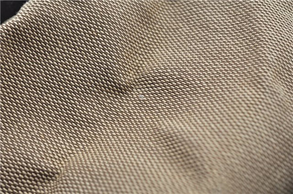 Authentic GUCCI Bamboo Hand Bag Canvas 0021010 Beige J8915