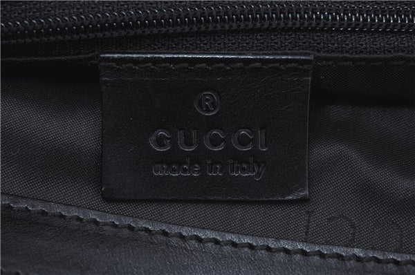 Authentic GUCCI Bamboo Hand Bag Canvas 0021010 Beige J8915