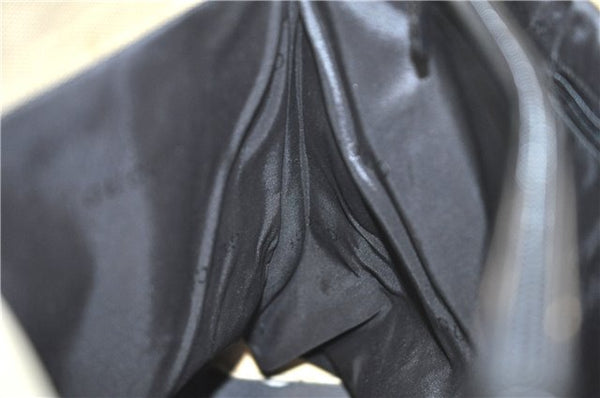 Authentic GUCCI Bamboo Hand Bag Canvas 0021010 Beige J8915