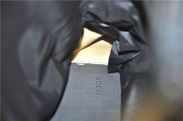 Authentic GUCCI Bamboo Hand Bag Canvas 0021010 Beige J8915