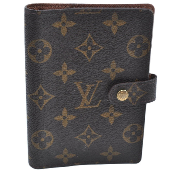 Authentic Louis Vuitton Monogram Agenda PM Day Planner Cover R20005 LV J8916