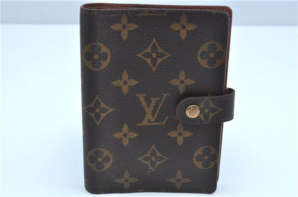 Authentic Louis Vuitton Monogram Agenda PM Day Planner Cover R20005 LV J8916