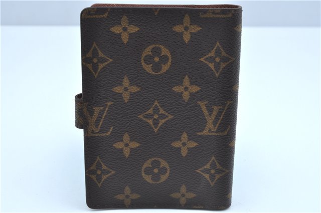 Authentic Louis Vuitton Monogram Agenda PM Day Planner Cover R20005 LV J8916