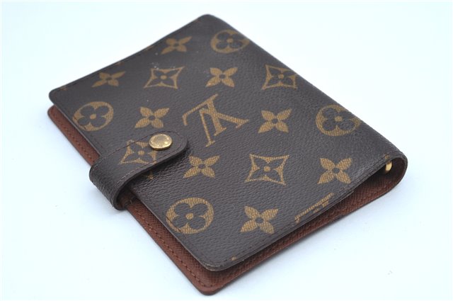 Authentic Louis Vuitton Monogram Agenda PM Day Planner Cover R20005 LV J8916