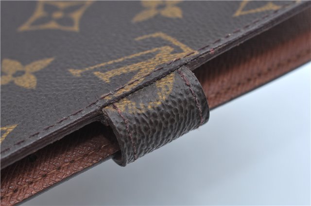 Authentic Louis Vuitton Monogram Agenda PM Day Planner Cover R20005 LV J8916