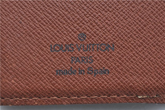Authentic Louis Vuitton Monogram Agenda PM Day Planner Cover R20005 LV J8916
