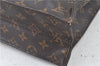 Authentic Louis Vuitton Monogram Sac Plat Hand Tote Bag M51140 LV J8917