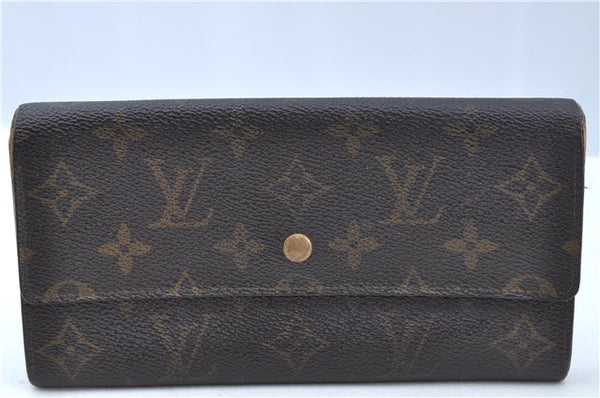 Louis Vuitton Ladies Monogram Brown Long Wallet M60002 - Louis Vuitton