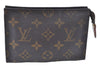 Auth Louis Vuitton Monogram Poche Toilette 15 Cosmetics Pouch M47546 Junk J8921