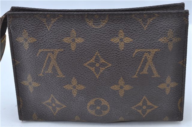 Auth Louis Vuitton Monogram Poche Toilette 15 Cosmetics Pouch M47546 Junk J8921