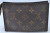 Auth Louis Vuitton Monogram Poche Toilette 15 Cosmetics Pouch M47546 Junk J8921