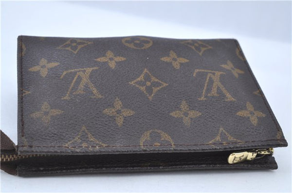 Auth Louis Vuitton Monogram Poche Toilette 15 Cosmetics Pouch M47546 Junk J8921
