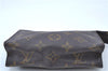 Auth Louis Vuitton Monogram Poche Toilette 15 Cosmetics Pouch M47546 Junk J8921